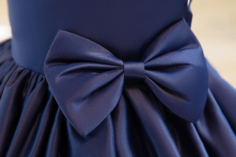 Estelle Bow Dress girls bow party dress ideal for festive occasions