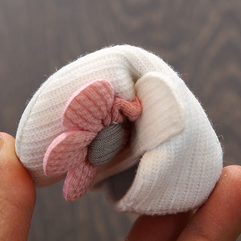 Baby Cotton Mary Jane Crib Shoes