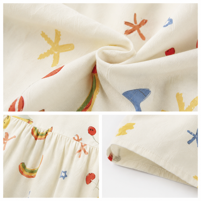 Close-up of cotton fabric texture.