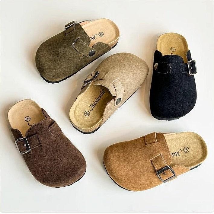 Kids Everyday Suede Clogs