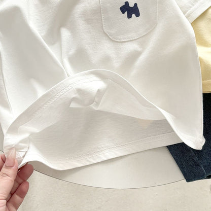 Kids Cotton Pocket T-Shirt