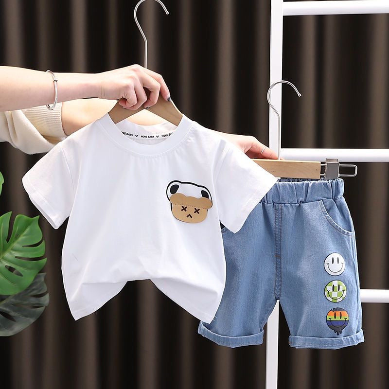 Milo Patch Set boys casual outfit for everyday wear