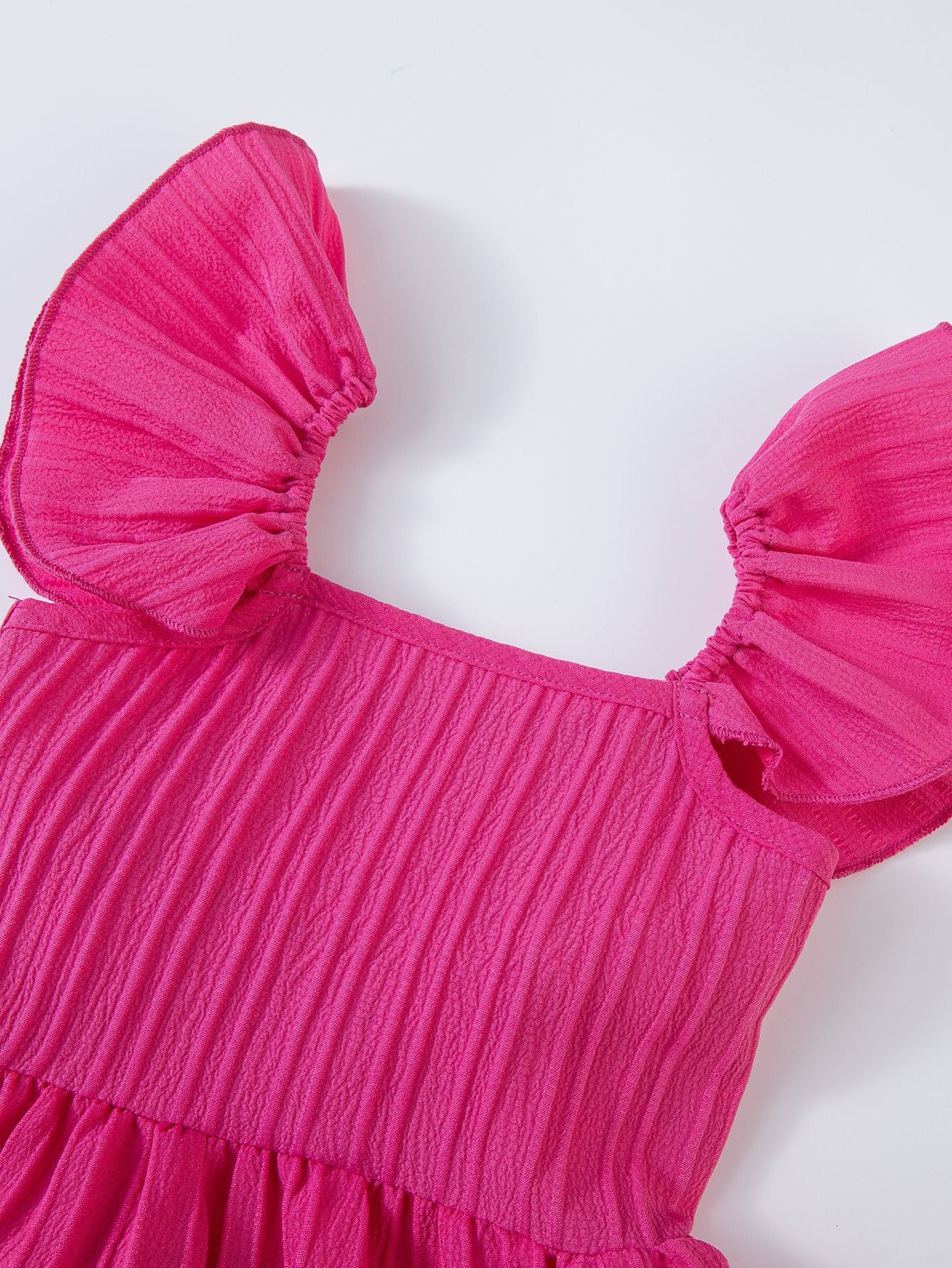 Girls two-piece outfit with Lilia Bow Set for family photos