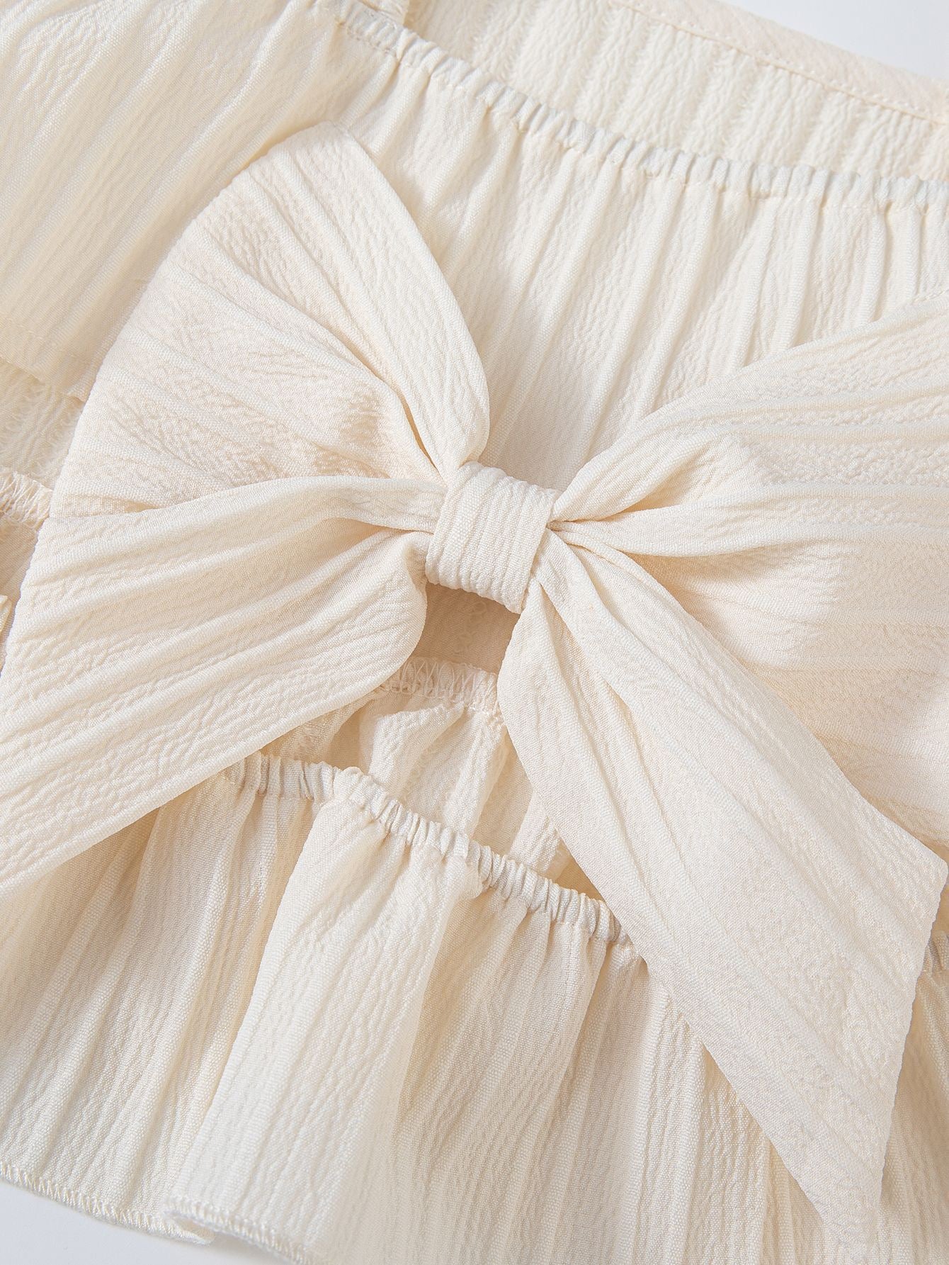 Lilia Bow Set girls two-piece outfit for weekend trips