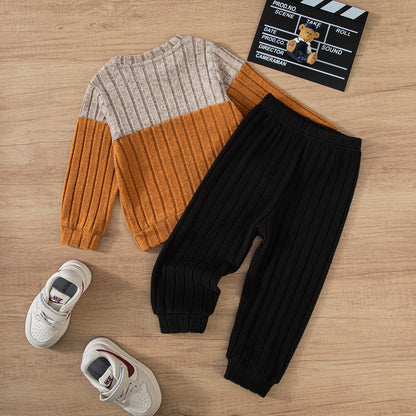 Kids ribbed outfit with Rowan Ribbed Set for vacation days