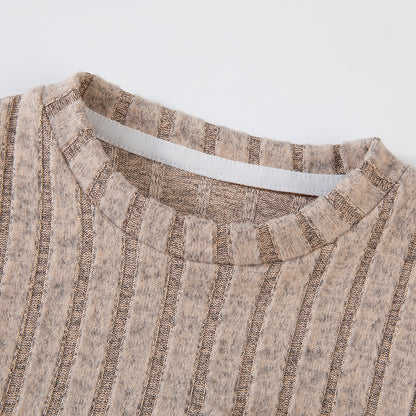 Kids clothing set with Rowan Ribbed Set for playdates