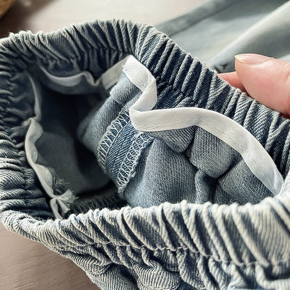 Toddler outfit with Hudson Denim Set for casual celebrations