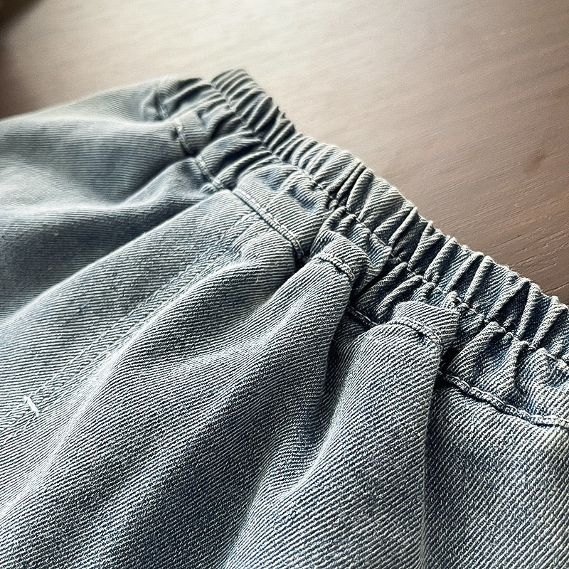 Hudson Denim Set kids denim jogger set for holiday gatherings and birthday parties