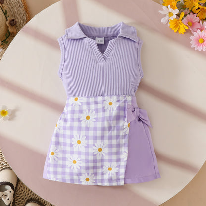 Girls party outfit featuring Lottie Daisy Set for casual celebrations