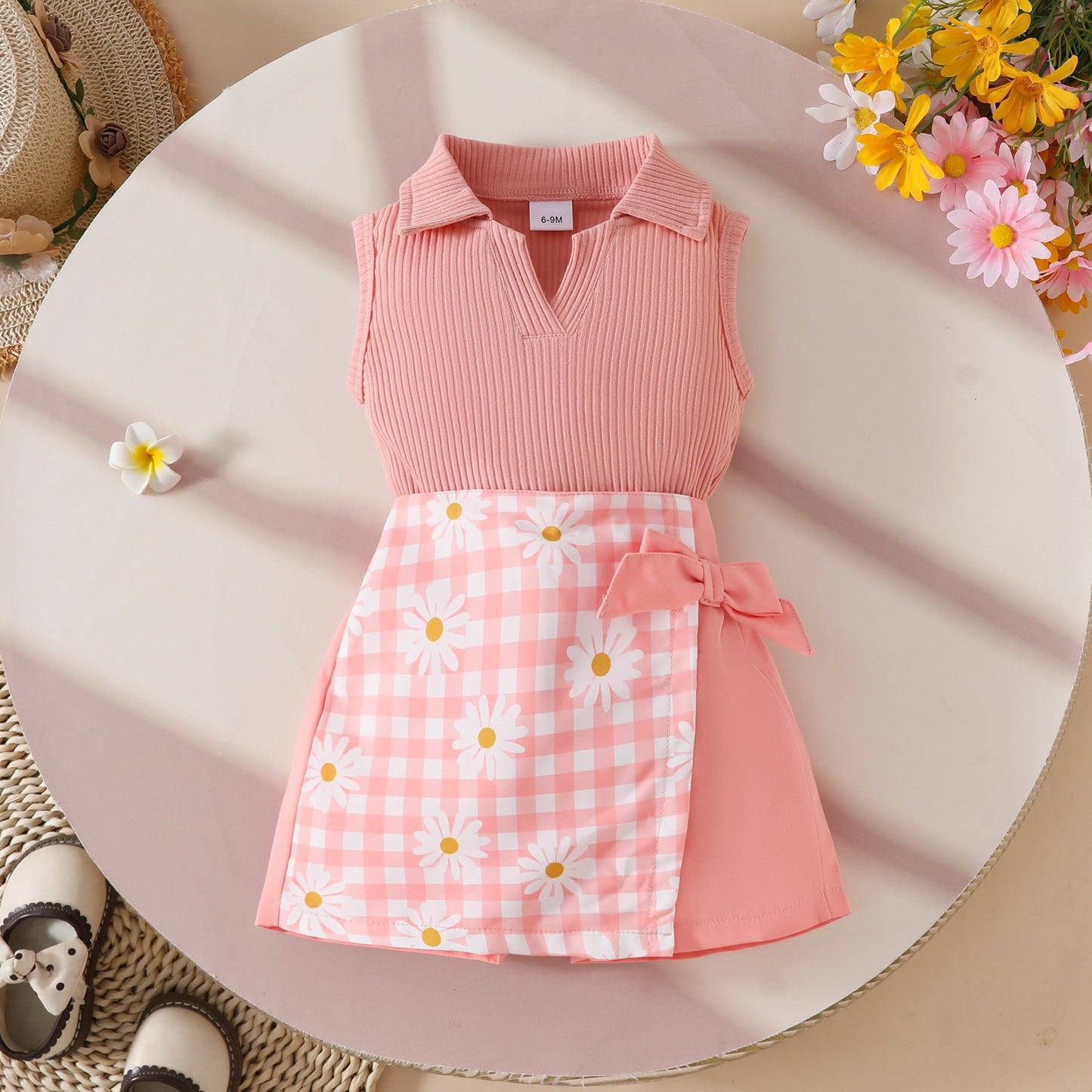 Lottie Daisy Set girls matching set for summer outings and weekend trips
