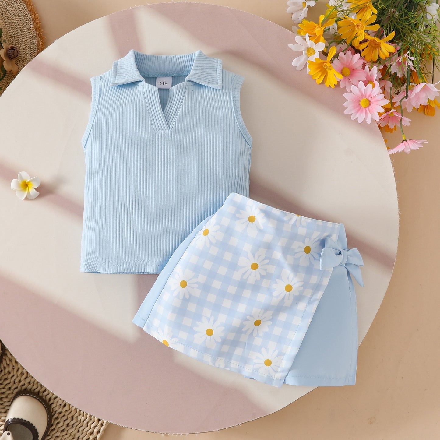 Lottie Daisy Set girls matching set for birthday parties