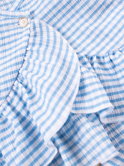 Willow Gingham Set girls summer outfit for holiday gatherings