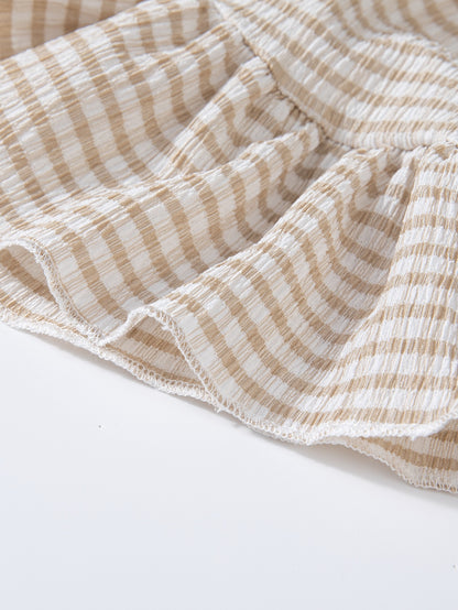 Willow Gingham Set girls party outfit for everyday wear and playdates