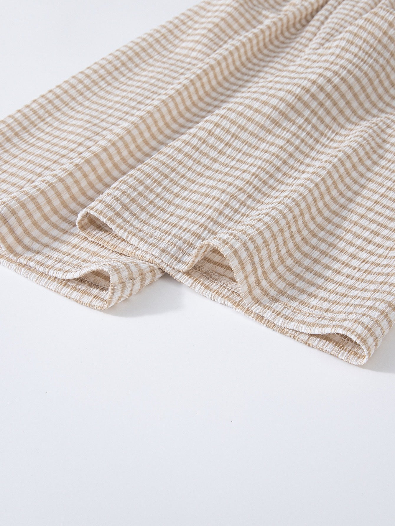 Girls matching set with Willow Gingham Set for warm weather events
