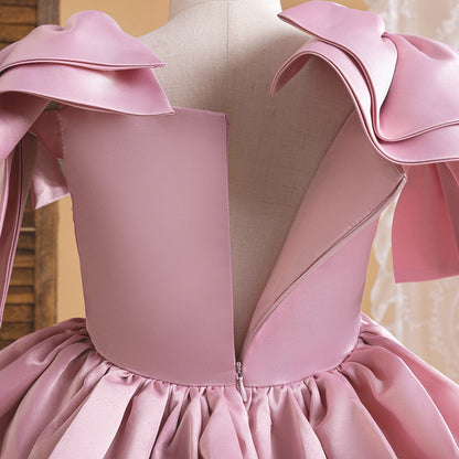 Girls photo dress with Eloise Petal Dress for festive occasions
