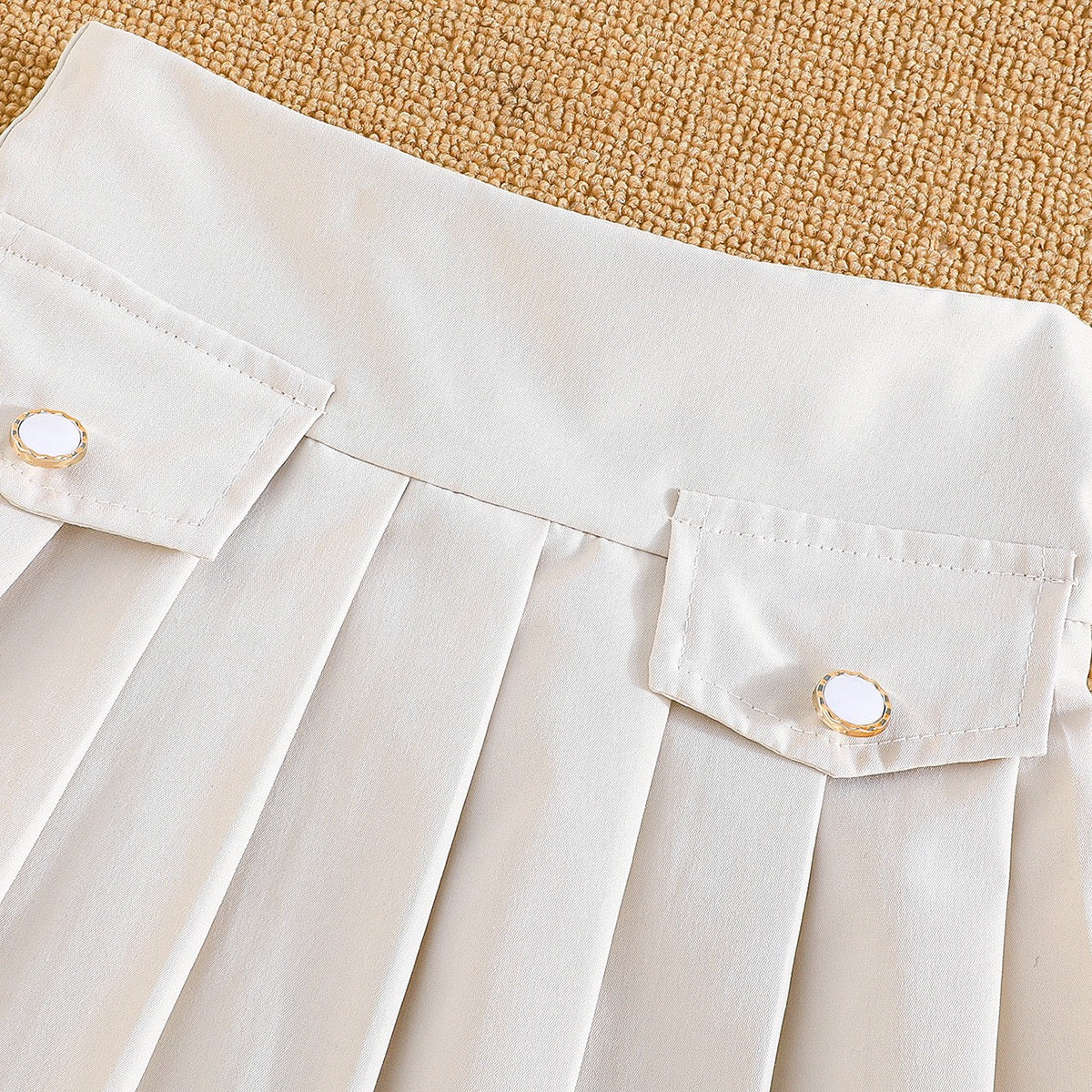 Ivy Pleated Set toddler outfit ideal for casual celebrations