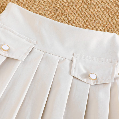 Ivy Pleated Set toddler outfit ideal for casual celebrations