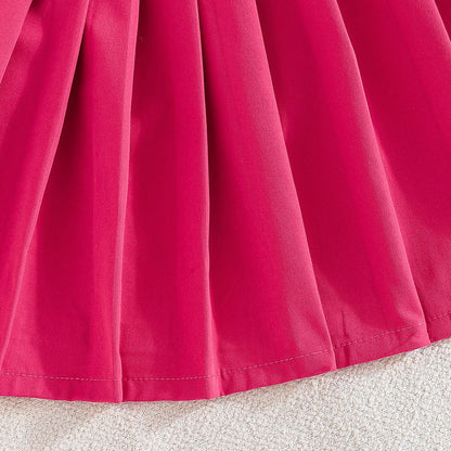 Ivy Pleated Set girls party outfit for everyday wear and playdates