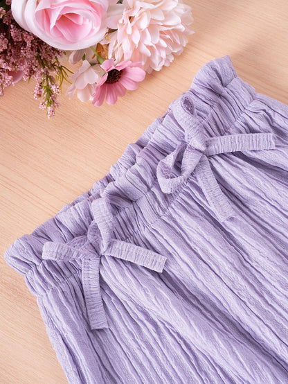 Mila Ribbed Set girls summer outfit ideal for summer outings