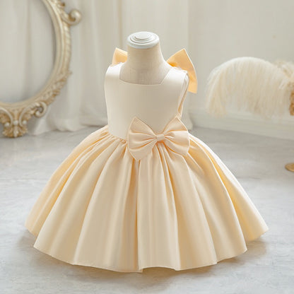Estelle Bow Dress girls party dress for weddings and events and birthday parties