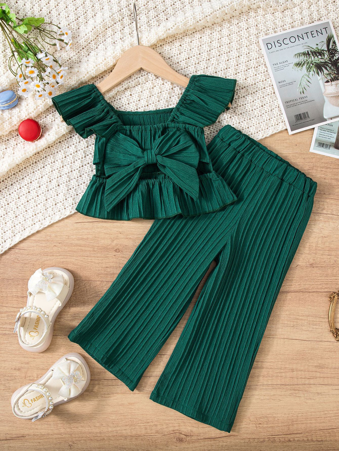 Lilia Bow Set girls matching set for birthday parties