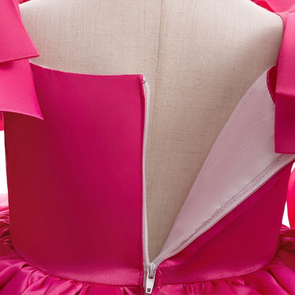Girls Bow Party Dress
