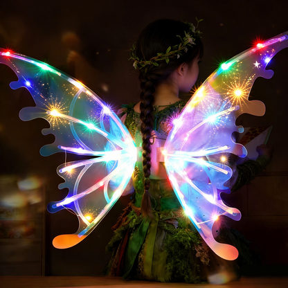 Rechargeable Butterfly Fairy Wings for Kids