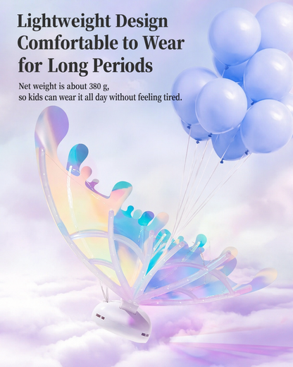 Rechargeable Butterfly Fairy Wings for Kids