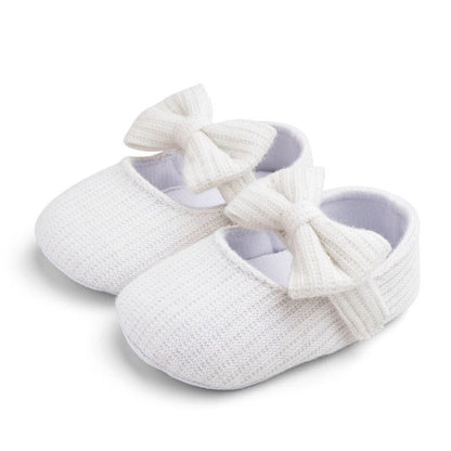 Baby Cotton Mary Jane Crib Shoes