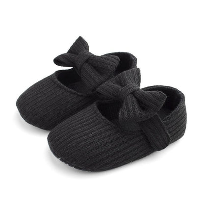 Baby Cotton Mary Jane Crib Shoes