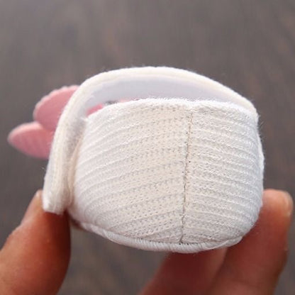 Baby Cotton Mary Jane Crib Shoes