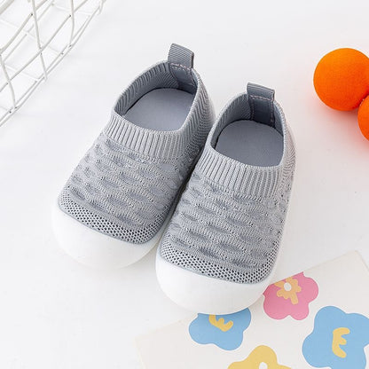Toddler Breathable Knit Slip-On Shoes