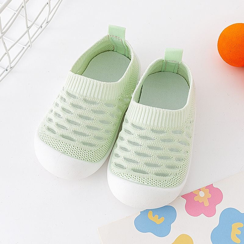 Toddler Breathable Knit Slip-On Shoes