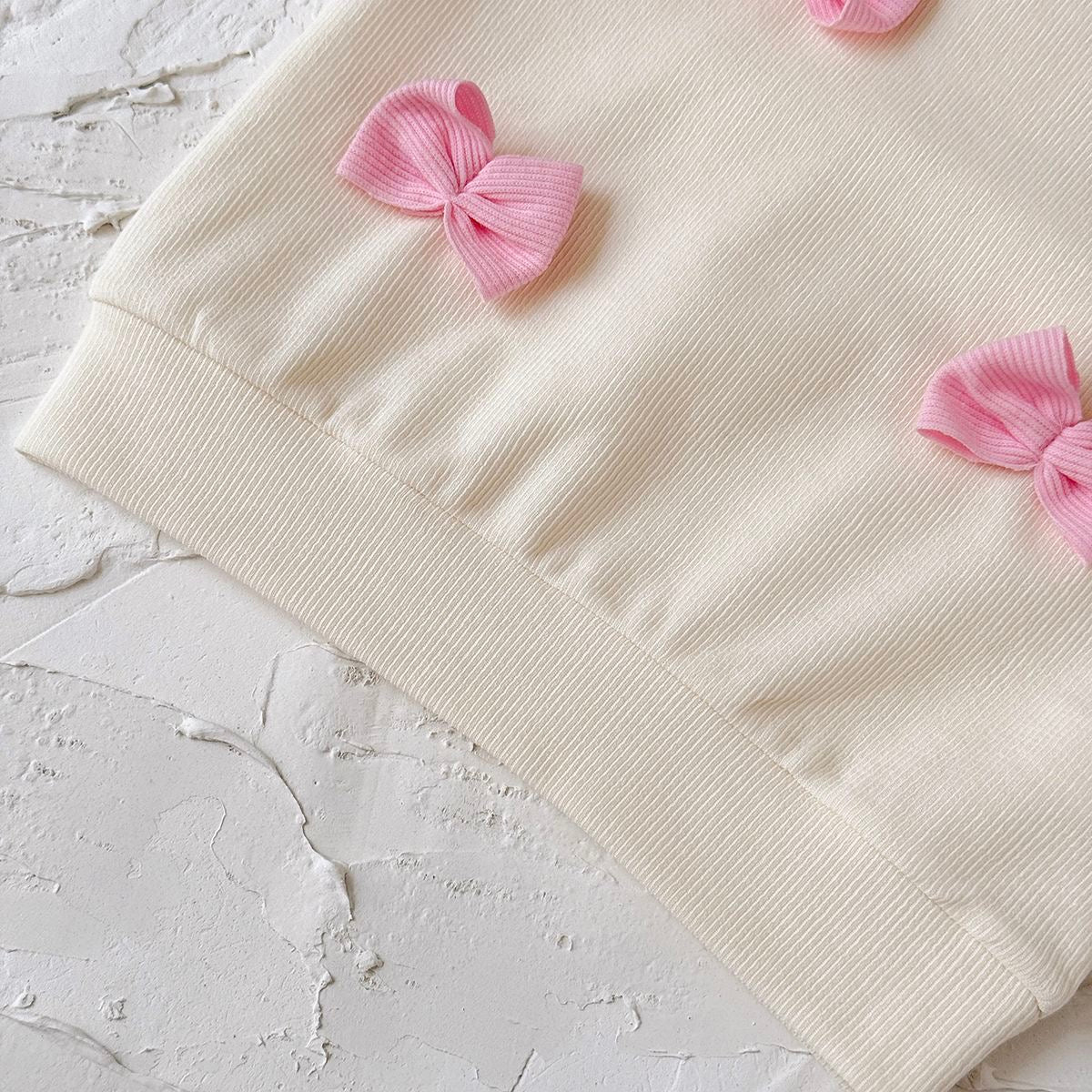 Girls Sweet Bow Flare Set