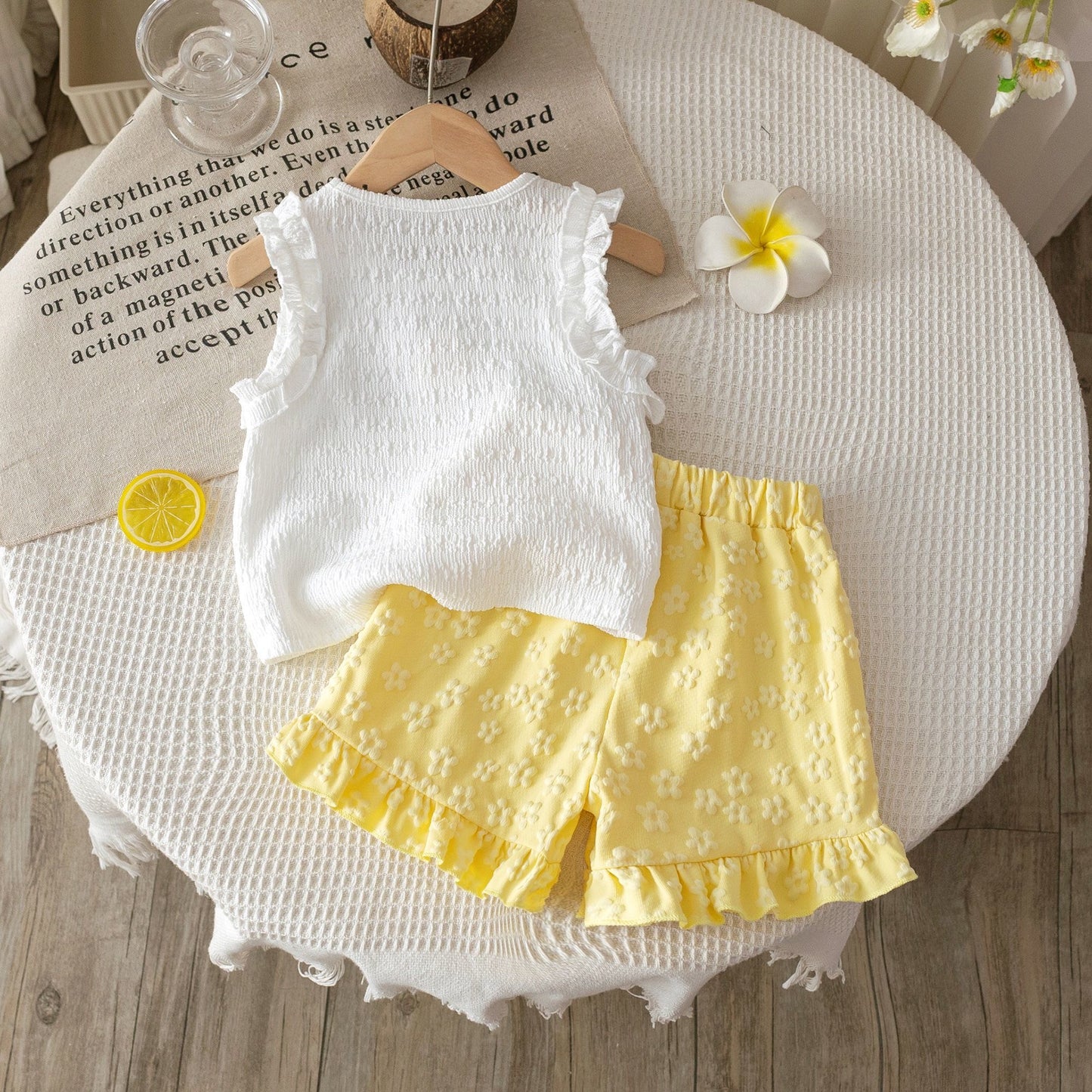 Girls Little Daisy Summer Set
