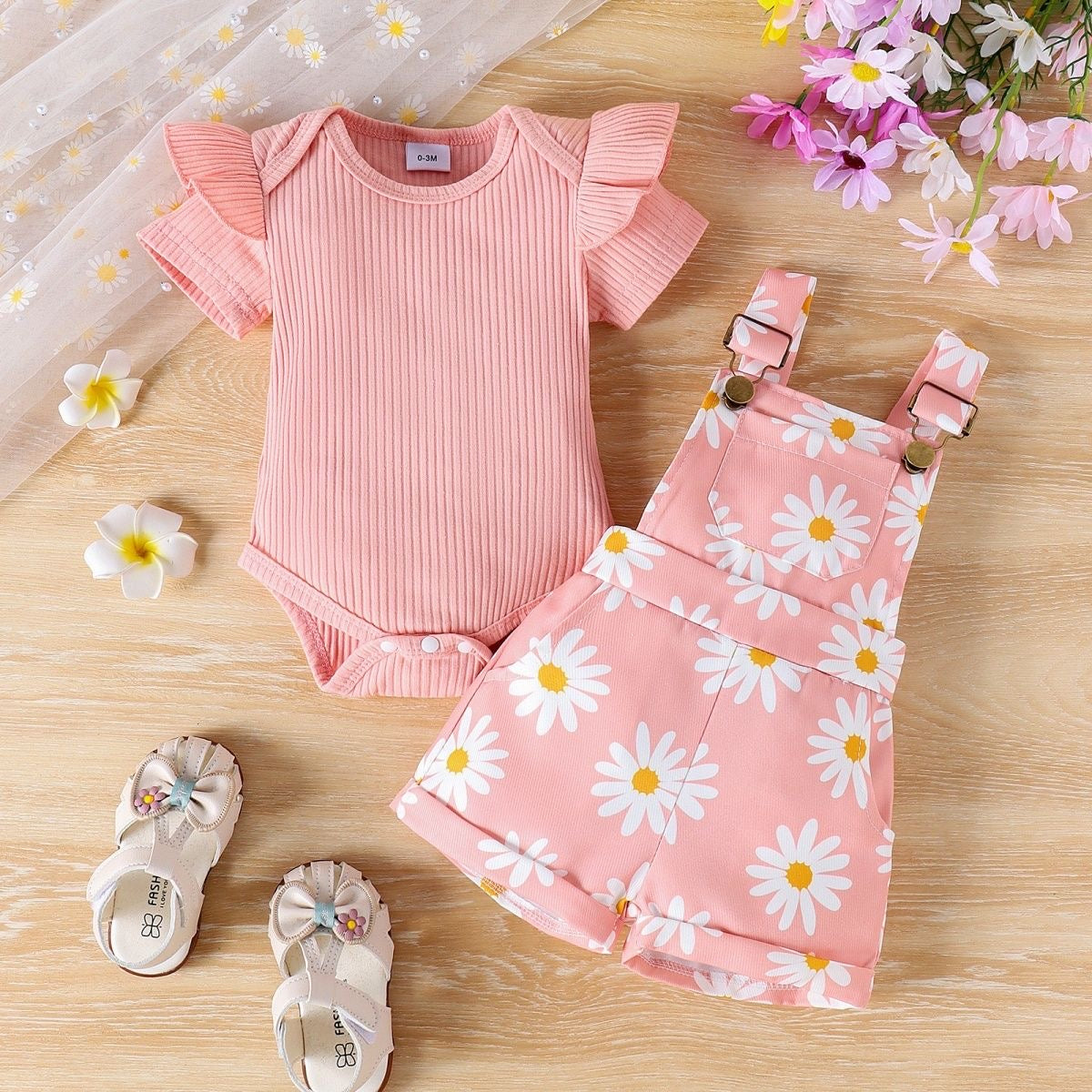 Maisie Daisy Shortall Set toddler outfit ideal for casual celebrations