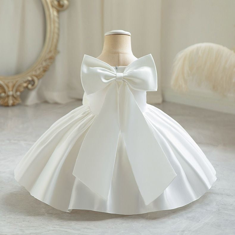 Girls Royal Bow Princess Dress