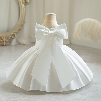 Girls Royal Bow Princess Dress