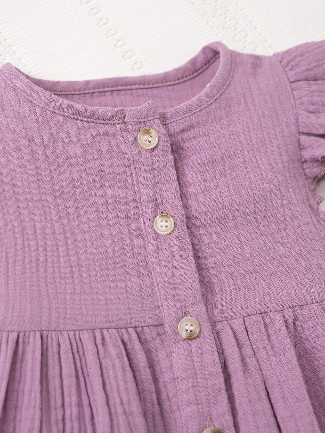 Meadow Button Dress girls party dress ideal for festive occasions