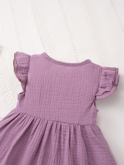 Meadow Button Dress special occasion dress ideal for weddings and events