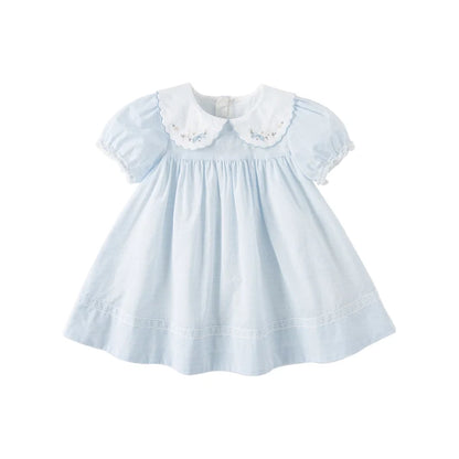 Bluebell Petal Collar Girls Dress