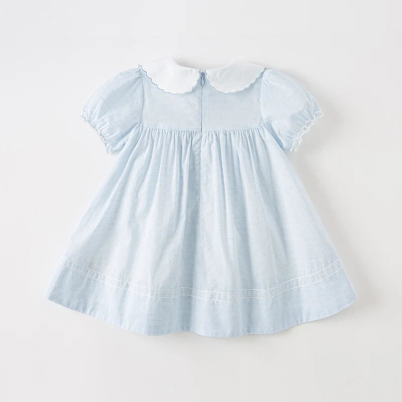 Bluebell Petal Collar Girls Dress