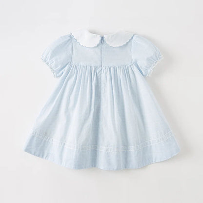 Bluebell Petal Collar Girls Dress