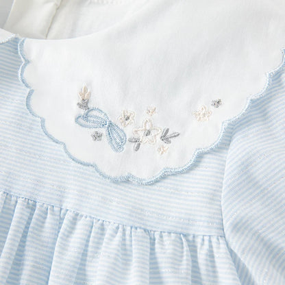 Bluebell Petal Collar Girls Dress