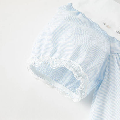 Bluebell Petal Collar Girls Dress