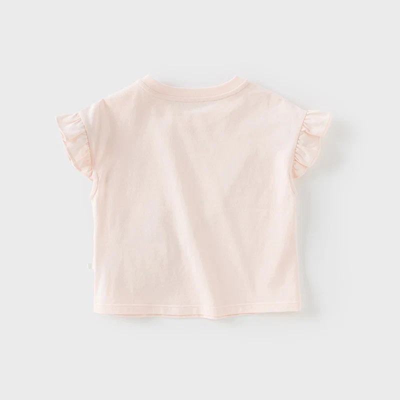 Blush Bunny Meadow Flutter Sleeve Top