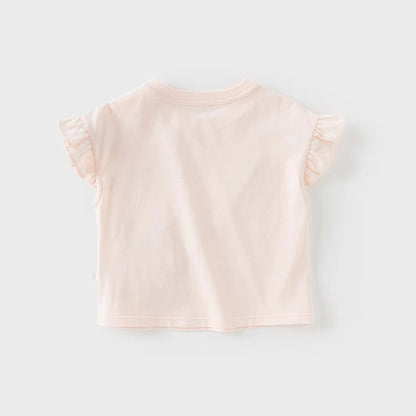 Blush Bunny Meadow Flutter Sleeve Top