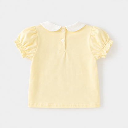 Sunny Kitty Garden Girls Cotton Top