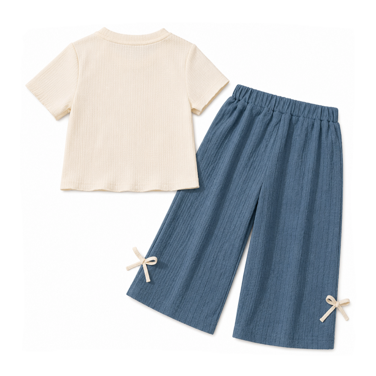 Bluebell Breeze Girls Flower Pants Set