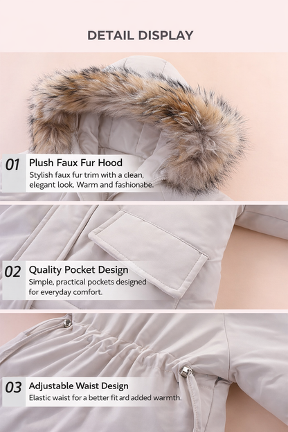 Kids Heavyweight Down Jacket & Pants Set — Extra Warm & Windproof